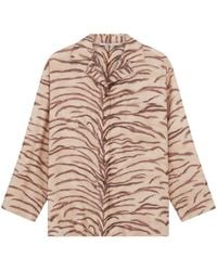 Stella McCartney - Printed Silk Shirt - Lyst