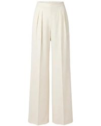 Saiid Kobeisy - Pleated Wide-Leg Trousers - Lyst