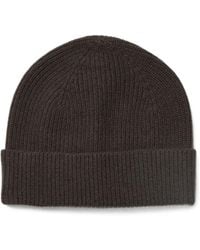 Peserico - Ribbed-Knit Beanie Hat - Lyst