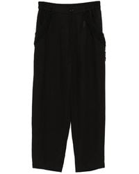 Undercover - Cotton Tapered Trousers - Lyst