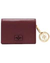Ganni - Logo-Charm Wallet - Lyst