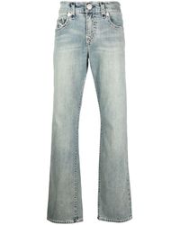 True Religion - Ricky Straight-leg Cotton Jeans - Lyst