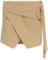 Isabel Marant - Berenice Wrap-Style Mini Skirt - Lyst