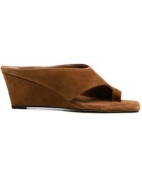 Sandro - Sandalen Mit Eckiger Kappe - Lyst