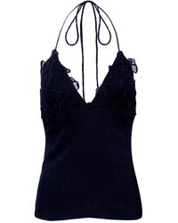Silvia Tcherassi - Diora Floral Lace Top - Lyst