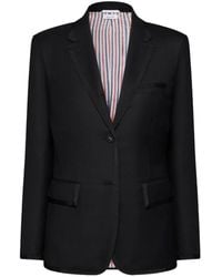 Thom Browne - Abrigo Deportivo Super 120's De Sarga - Lyst