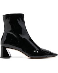 Rochas Belle Helene 50mm Ankle Boots - Black