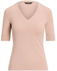 Ralph Lauren - T-Shirt À Col V - Lyst