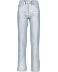 FRAME - Le Jane Crop Straight Jeans - Lyst