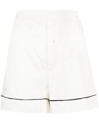 Low Classic - Stretch-Silk Lounge Shorts - Lyst