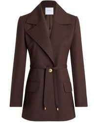 Patou - Single-Breasted Belted Jacket - Lyst
