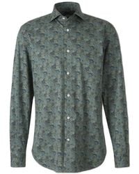 Vincenzo Di Ruggiero - Chemise Fleurie À Manches Longues - Lyst