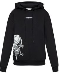Iceberg - Hoodie À Imprimé Sponge Bob - Lyst