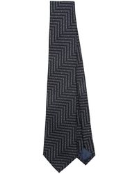 Emporio Armani - Silk Tie - Lyst