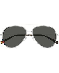Gucci - Gg1981S Pilot-Frame Sunglasses - Lyst