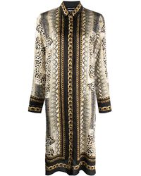 Just Cavalli - Animal-Print Dress - Lyst