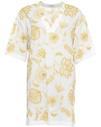 Eres - Levia V-Neck Mini Dress - Lyst
