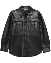 P.A.R.O.S.H. - Leather Western-Style Leather Jacket - Lyst
