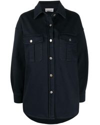 P.A.R.O.S.H. - Button-up Shirt Jacket - Lyst