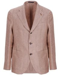 Latorre - Herringbone-Pattern Blazer - Lyst