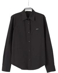 Miu Miu - Stretch Poplin Shirt - Lyst