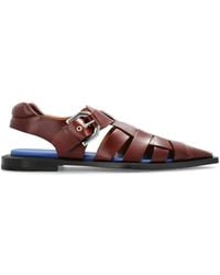 Lanvin - Spitze Sandalen - Lyst