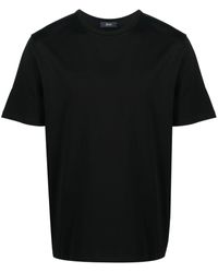 Herno - T-shirt en coton à manches courtes - Lyst
