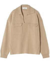 Lanvin - Pullover mit aufgesetzter Tasche - Lyst