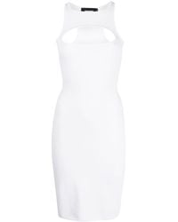 DSquared² - Cut-out Knitted Dress - Lyst