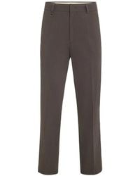Paolo Pecora - Pleated Loose-Fit Chino Trousers - Lyst