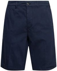 40 Weft - Logo-Patch Shorts - Lyst