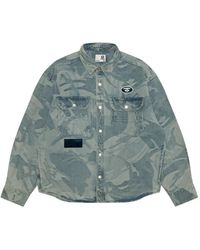 Aape By A Bathing Ape - Camicia Moonface Con Stampa Camouflage - Lyst