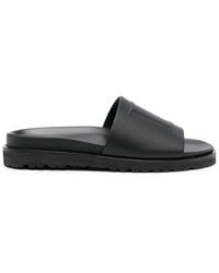 DSquared² - D2 Slippers Met Logo-reliëf - Lyst