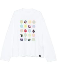 Martine Rose - Graphic-Print Long-Sleeve T-Shirt - Lyst