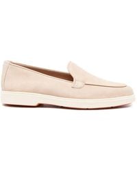 Santoni - Debora Slip-On Loafers - Lyst