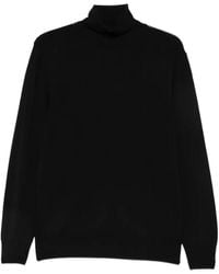 Canali - Roll-Neck Wool Sweater - Lyst