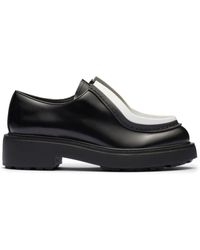 Prada - Leather Lace-up Shoes - Lyst