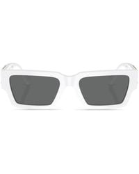 Versace - Eckige Sonnenbrille - Lyst