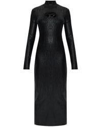 DIESEL - M-Zary Viscose Dress - Lyst