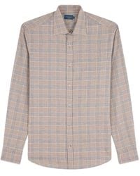 Paul & Shark - Checked Cotton Shirt - Lyst