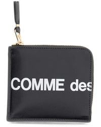 COMME DES GARÇONS PLAY - Logo-Print Leather Coin Purse - Lyst