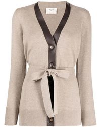 Bally - Cardigan Con Cintura - Lyst