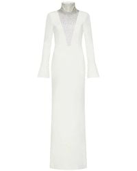 Rebecca Vallance - Melva Embellished V-Neck Maxi Dress - Lyst