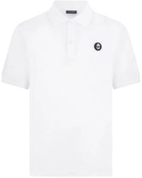Billionaire - Polo À Patch Logo - Lyst