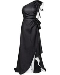 Saiid Kobeisy - Kleid mit Rüschen - Lyst