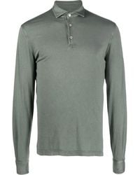 Fedeli - Long-Sleeved Polo Shirt - Lyst