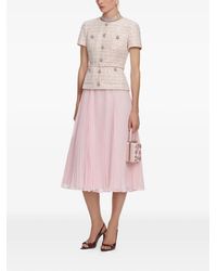 bridal shower dresses with pearls White Sequin Mini Dress – self-portrait-US