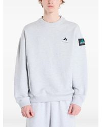 adidas - Logo-Detail Sweatshirt - Lyst