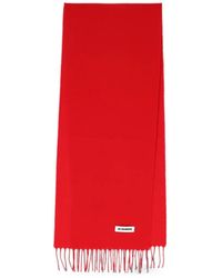 Jil Sander - Sciarpa Con Frange - Lyst