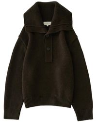 Studio Nicholson - Pull Orena Boutonné - Lyst